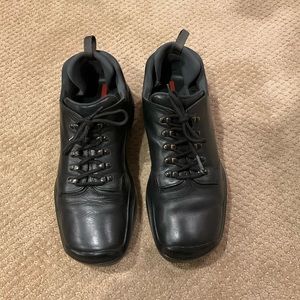 Prada hiking sneakers